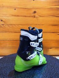 LYŽE SALOMON XMAX 120CM + LYŽIARKY SALOMON T3 GREEN 23MP